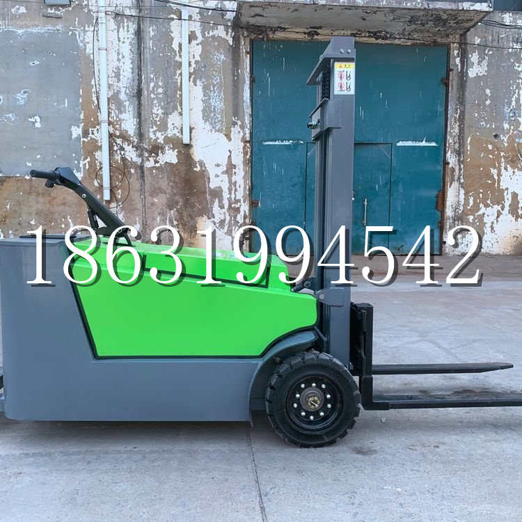 东港市小型电动叉车1吨2吨步行站驾式电瓶堆高充电装卸车液压升降车铲车